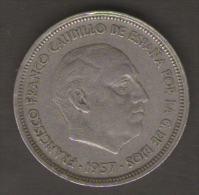 SPAGNA 50 PESETAS 1957 - 50 Pesetas