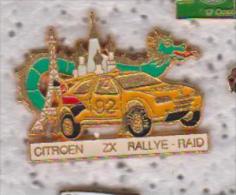 Pin's CITROEN ZX RALLYE RAID 92 - Citroën