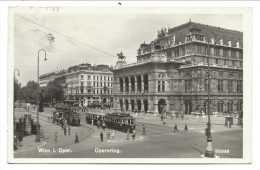 ///  CPA - Autriche - VIENNE - WIEN - Opernring - Tram - Photo Carte - Foto Kaart - Postcard   // - Vienna Center