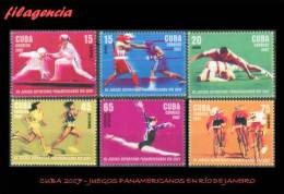 AMERICA. CUBA MINT. 2007 JUEGOS PANAMERICANOS EN RÍO DE JANEIRO - Unused Stamps