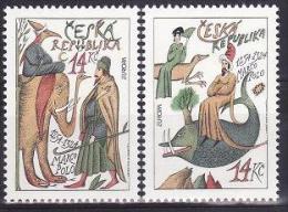 Tchequie 1994 - Yv.no.35-6 Neufs** - Unused Stamps
