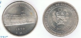 PERU 1000 SOL ORO 1979 CONGRESO PLATA SILVER - Pérou