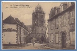 22 - LOUDEAC --  Rue Cadélac - L'Eglise - Loudéac