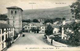 38 - ASCAIN - Place De L'Eglise - Ascain