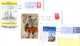 6 PAP Enveloppes Petit Format - Lot 30 - Autres & Non Classés