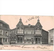 Carte Postale Ancienne De ANTOING - ECOLE COMMUNALE - Antoing