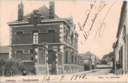 Carte Postale Ancienne De ANTOING - GENDARMERIE - Antoing