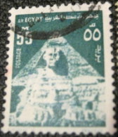 Egypt 1974 Sphinx And Pyramid 55m - Used - Used Stamps