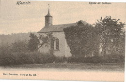 Carte Postale Ancienne De HAMOIR - EGLISE DU CHATEAU - Hamoir