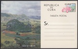 1961-EP-3 CUBA 1961. Ed.103. POSTAL STATIONERY. VALLE DE VIÑALES. UNUSED. - Lettres & Documents