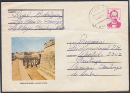 1976-EP-31 CUBA 1976. Ed.177a. POSTAL STATIONERY. ENTERO POSTAL. J. MARTI. CASTILLO DEL MORRO. LA MAYA. USED. - Covers & Documents