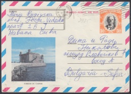 1978-EP-35 CUBA 1978. Ed.183. POSTAL STATIONERY. ENTERO POSTAL. CALIXTO GARCIA. TORREON DE COJIMAR. HABANA. USED. - Covers & Documents