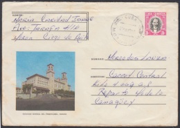 1979-EP-43 CUBA 1979. Ed.184c. POSTAL STATIONERY. ENTERO POSTAL. ESTACION FERROCARRILES. RAILROAD. MORON. USED. - Covers & Documents