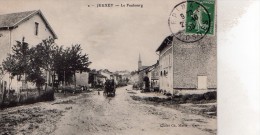 Cpa  Jeuxey  --  Le  Boubourg  (tres Belle Carte Animee) - Provencheres Sur Fave