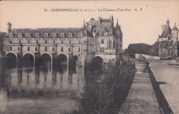 Delcampe - Cp , 37 , CHENONCEAUX , Le Château (Côté Est) - Chenonceaux