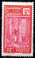 CAMEROUN 1925 Tapping Rubber - 90c - Red  MH - Nuevos