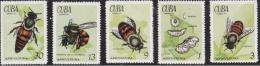 C4435 - Cuba 1971 - Michel No.1702-6 Neufs** - Ungebraucht