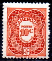 CAMEROUN 1947 Postage Due - 10c - Red  MNH - Nuovi