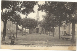 69  BRON  PLACE DE  L  EGLISE - Bron