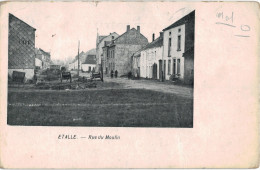 Carte Postale Ancienne De ETALLE - RUE DU MOULIN - Etalle