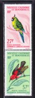 New Caledonia 1966-68 Birds Mint Hinged - Ungebraucht