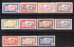 Niger 1929 Postage Due Stamps 11v Mint/MNG - Ongebruikt