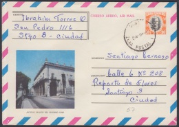 1979-EP-51 CUBA 1979. Ed.186a. POSTAL STATIONERY. ENTERO POSTAL. CALIXTO GARCIA. PALACIO DEL SEGUNDO CABO. ZONA POSTAL. - Storia Postale