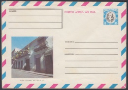 1979-EP-61 CUBA 1979. Ed.185d. POSTAL STATIONERY. ENTERO POSTAL. A. MACEO. CASA COLONIAL SIGLO XVI. UNUSED. - Covers & Documents