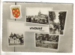 CPSM VIVONNE (Vienne) - 4 Vues - Vivonne