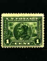NITED STATES/USA - 1913  1c  PANAMA-PACIFIC EXPO  PERF. 12  MINT - Unused Stamps