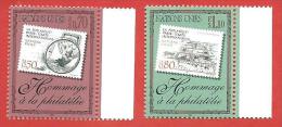 ONU - NAZIONI UNITE GINEVRA MNH - 1997 - Omaggio Alla Filatelia - 0,70 + 1,10 Fr. - NT-GE 319-320 - Unused Stamps