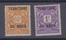 00071  -  Niger -  Taxes  :  Yv  7-8  * - Ungebraucht