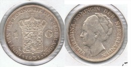 HOLANDA  GULDEN 1931 PLATA SILVER G2 - 1 Gulden