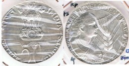 INDIA 50 RUPIA RUPEE 1975 DESARROLLO PLATA SILVER G1 - India