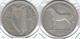 IRLANDA MEDIA CORONA 1928 PLATA SILVER G1 - Ireland