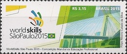 BRAZIL - WORLD SKILLS SÃO PAULO, PROFESSIONAL EDUCATION WORLD COMPETITION 2015 - MNH - Nuevos