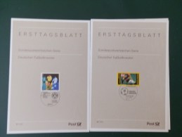 KARTONNEN DOOS 2        2    ERSTTAGSBLATT  ALLEMAGNE - Lettres & Documents