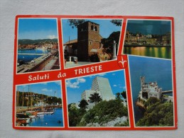 Italy Panorama Saluti Da Trieste   Stamps 1970   A19 - Trieste (Triest)