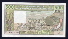 WEST AFRICAN 500 FRANCHI 1982 - SPL - Other - Africa
