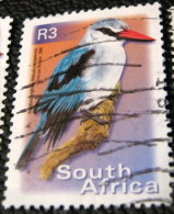 South Africa 2000 Bird Halcyon Senegalensis 3r - Used - Used Stamps