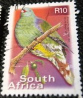 South Africa 2000 Bird Treron Calva 10r - Used - Used Stamps