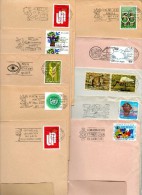 10 Enveloppes 23x16. Nations Unies Genève.  Thèmes Divers -  Timbres Variés Et Belles Oblitérations. - Other & Unclassified