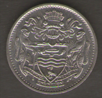 GUYANA 25 CENTS 1990 - Guyana