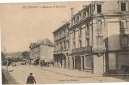 Carte Postale Ancienne De HOMECOURT - AVENUE DE LA REPUBLIQUE - Homecourt