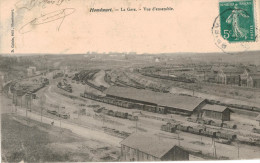 Carte Postale Ancienne De HOMECOURT - LA GARE - VUE D'ENSEMBLE - Homecourt