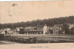 Carte Postale Ancienne De HOMECOURT - LA GARE - Homecourt