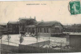Carte Postale Ancienne De HOMECOURT-JOEUF - LA GARE - Homecourt
