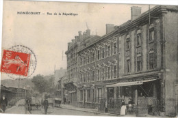 Carte Postale Ancienne De HOMECOURT - RUE DE LA REPUBLIQUE - Homecourt