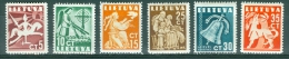Lithuania 1940 Allegories MH* - Lot. 3661 - Litouwen