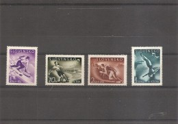 Slovaquie -Sports ( 108/111 XXX -MNH) - Unused Stamps